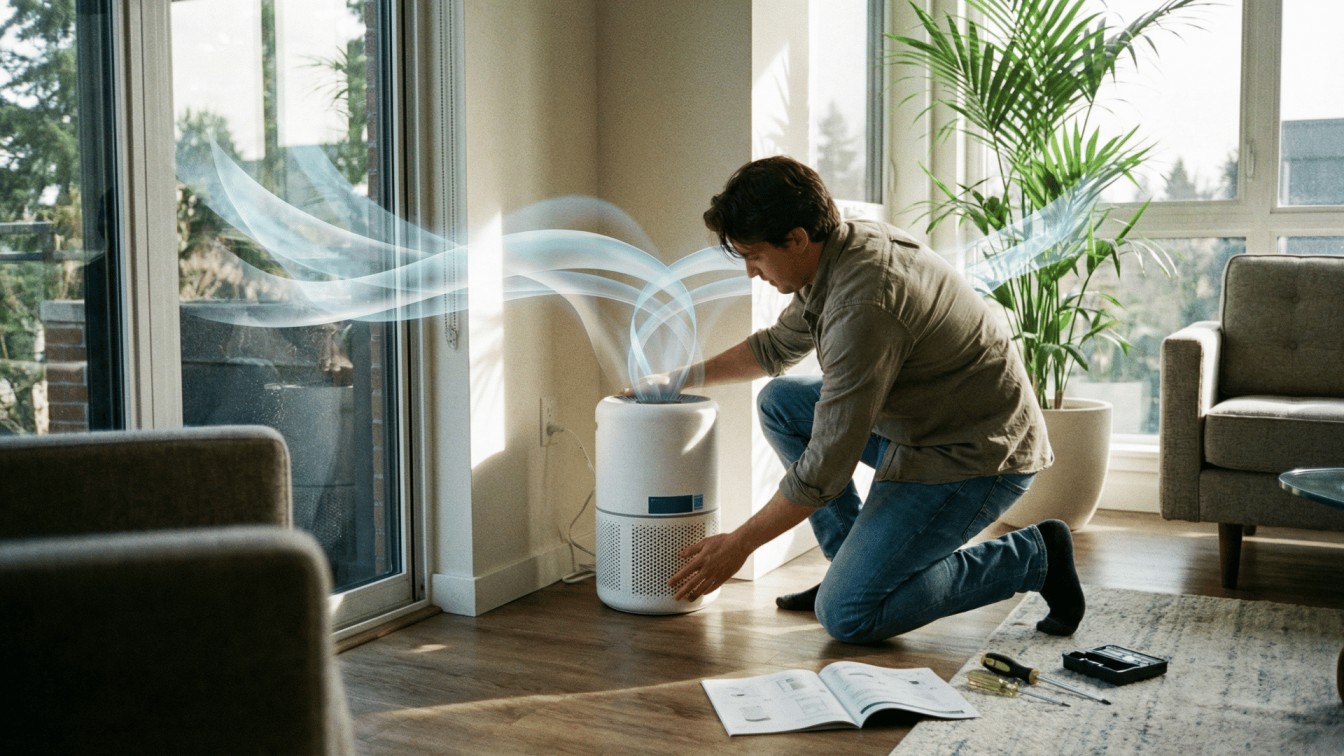 HEPA filtration and indoor air purification system