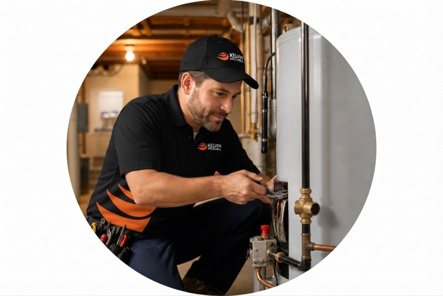 Maintenance services by Kelvin Mechanical technician
