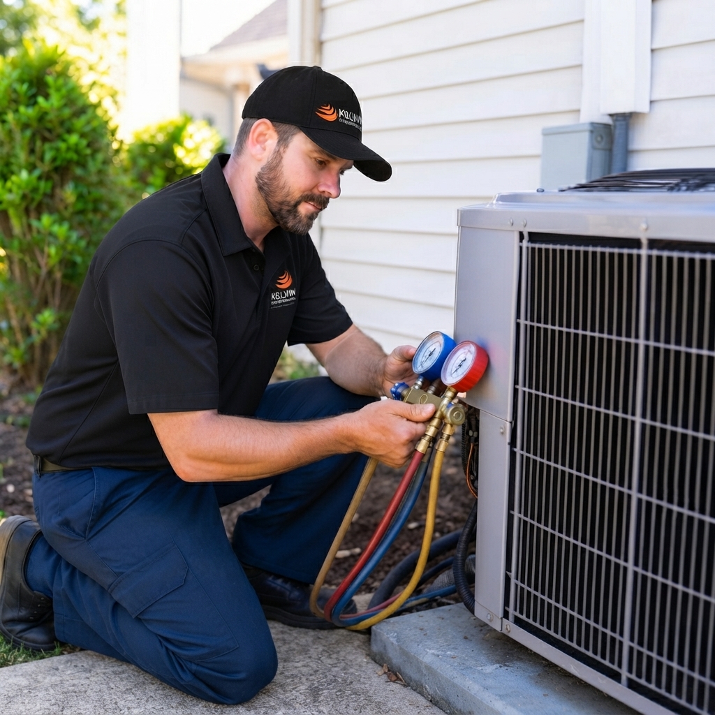 Repair services by Kelvin Mechanical technician