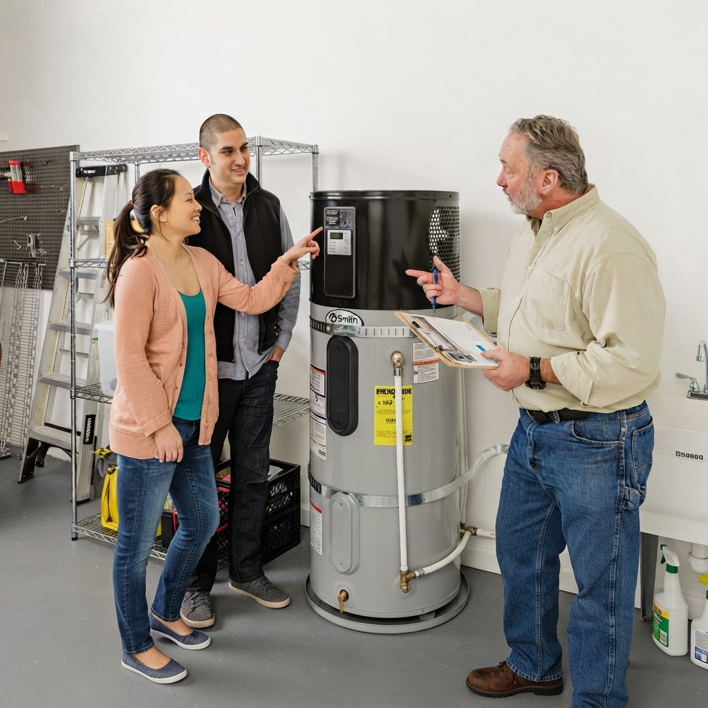 Kelvin Mechanical water heater services